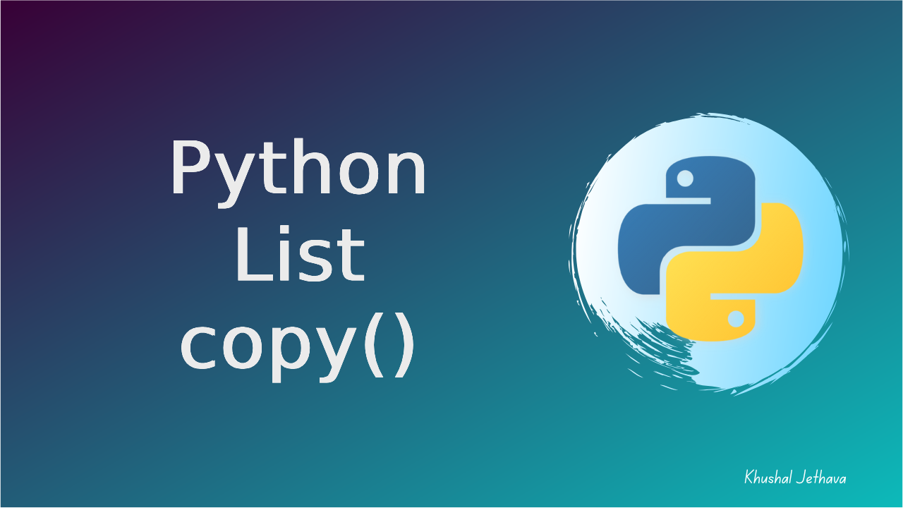 Python List copy()